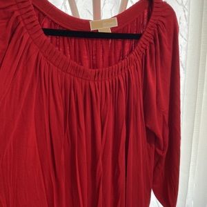 Beautiful RED MK Top